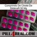 Comprimés De Citrate De Sildénafil 50 Mg 10